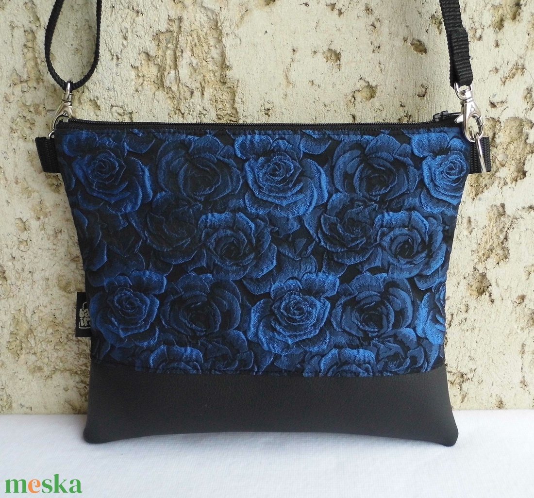 Alkalmi táska / kék - táska & tok - variálható táska - Meska.hu