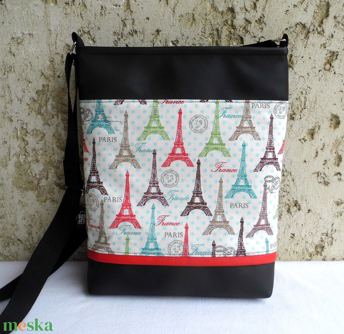 Női táska / Párizs - táska & tok - variálható táska - Meska.hu