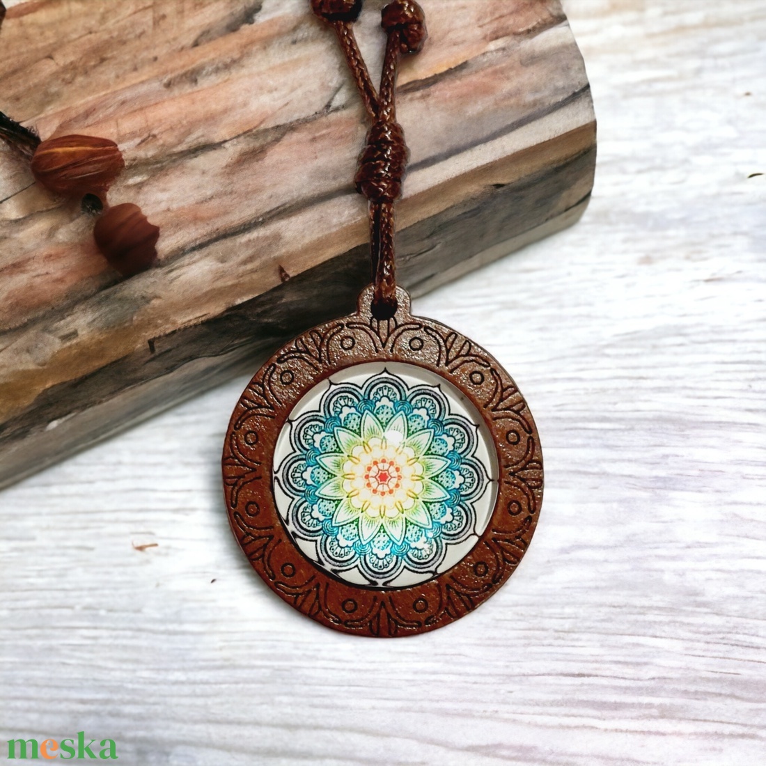 Mandala nyaklánc - ékszer - nyaklánc - medálos nyaklánc - Meska.hu Mandala nyaklánc - ékszer - nyaklánc - medálos nyaklánc - Meska.hu