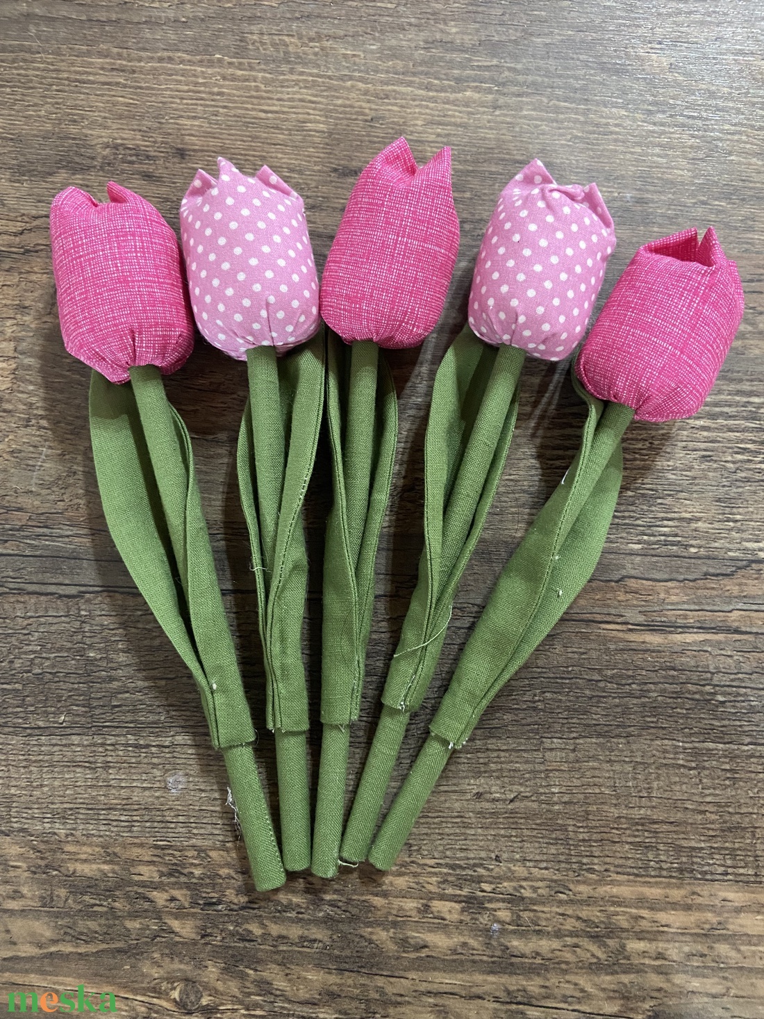 Textil tulipán Rózsaszín - otthon & életmód - dekoráció - asztal és polc dekoráció - asztaldísz - Meska.hu Textil tulipán Rózsaszín - otthon & életmód - dekoráció - asztal és polc dekoráció - asztaldísz - Meska.hu