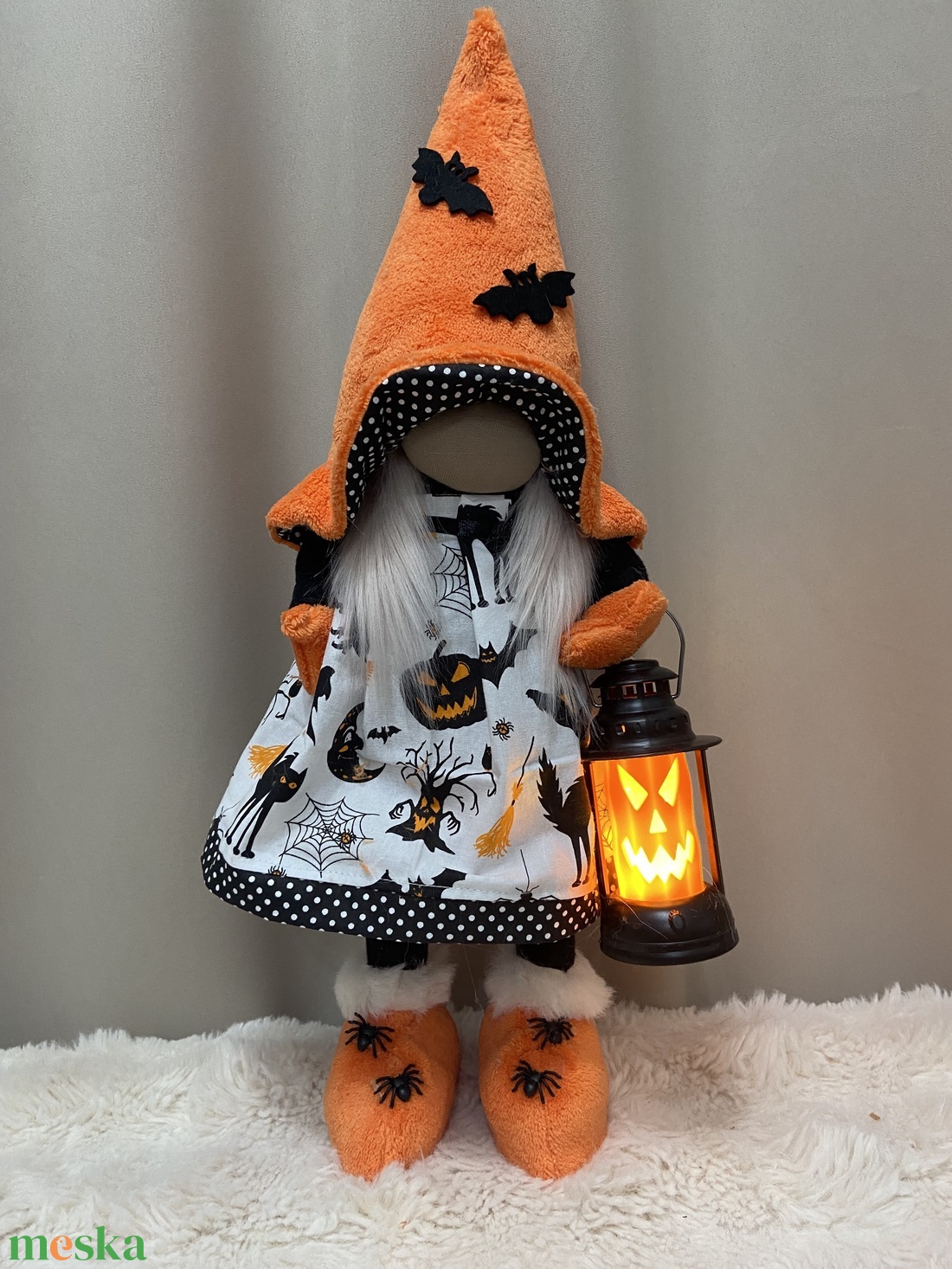Halloween  manólny - otthon & életmód - dekoráció - asztal és polc dekoráció - asztaldísz - Meska.hu