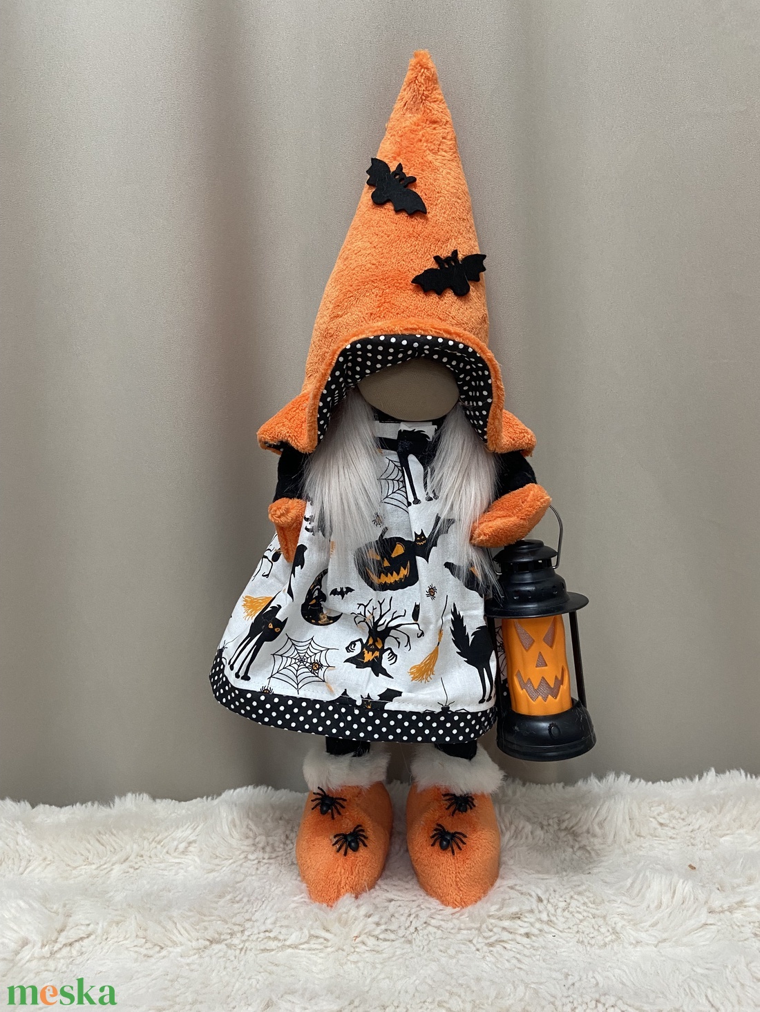 Halloween  manólny - otthon & életmód - dekoráció - asztal és polc dekoráció - asztaldísz - Meska.hu