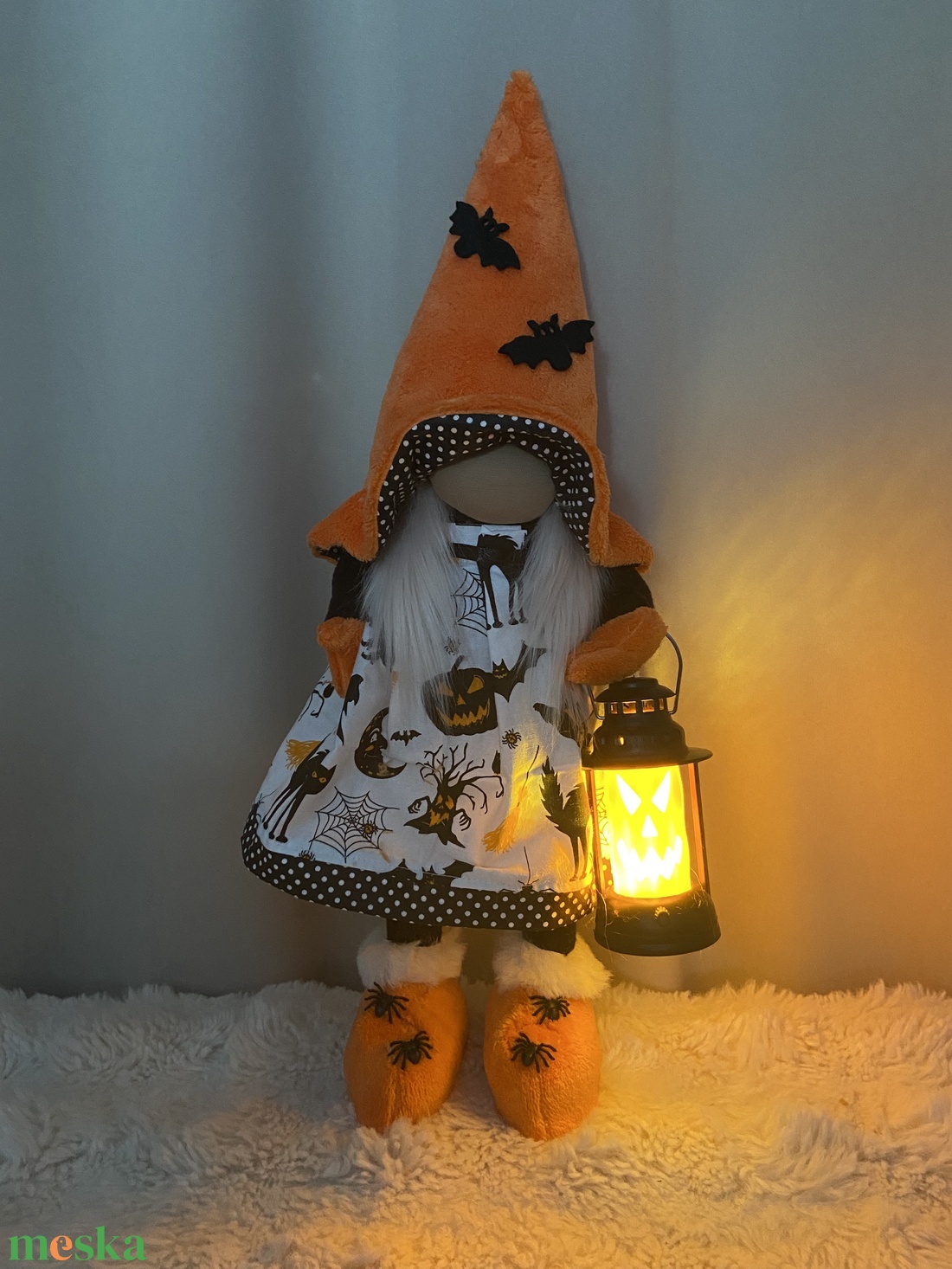 Halloween  manólny - otthon & életmód - dekoráció - asztal és polc dekoráció - asztaldísz - Meska.hu