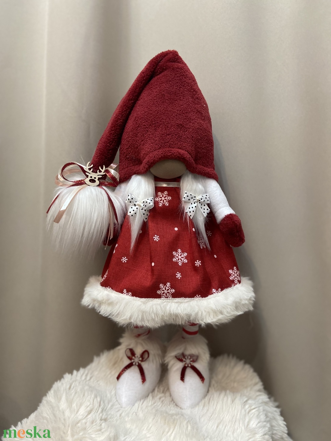 Karcsonyi manólány - karácsony - adventi díszek - adventi asztaldísz - Meska.hu Karcsonyi manólány - karácsony - adventi díszek - adventi asztaldísz - Meska.hu