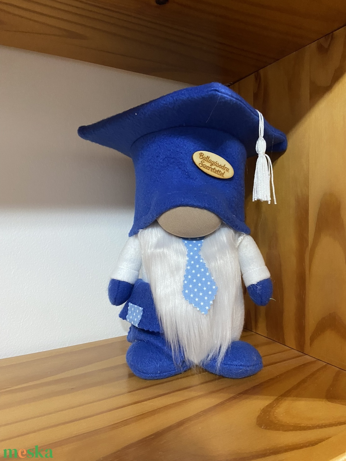 Ballagó manó Sötétkékék - otthon & életmód - dekoráció - asztal és polc dekoráció - asztaldísz - Meska.hu