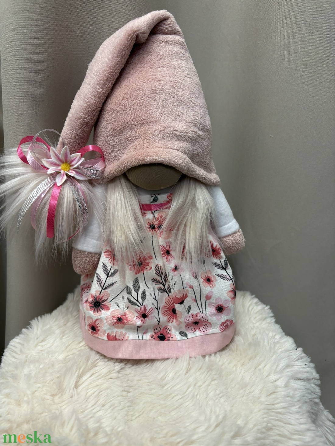 Tavaszi manólány -Rózsaszín - otthon & életmód - dekoráció - asztal és polc dekoráció - asztaldísz - Meska.hu