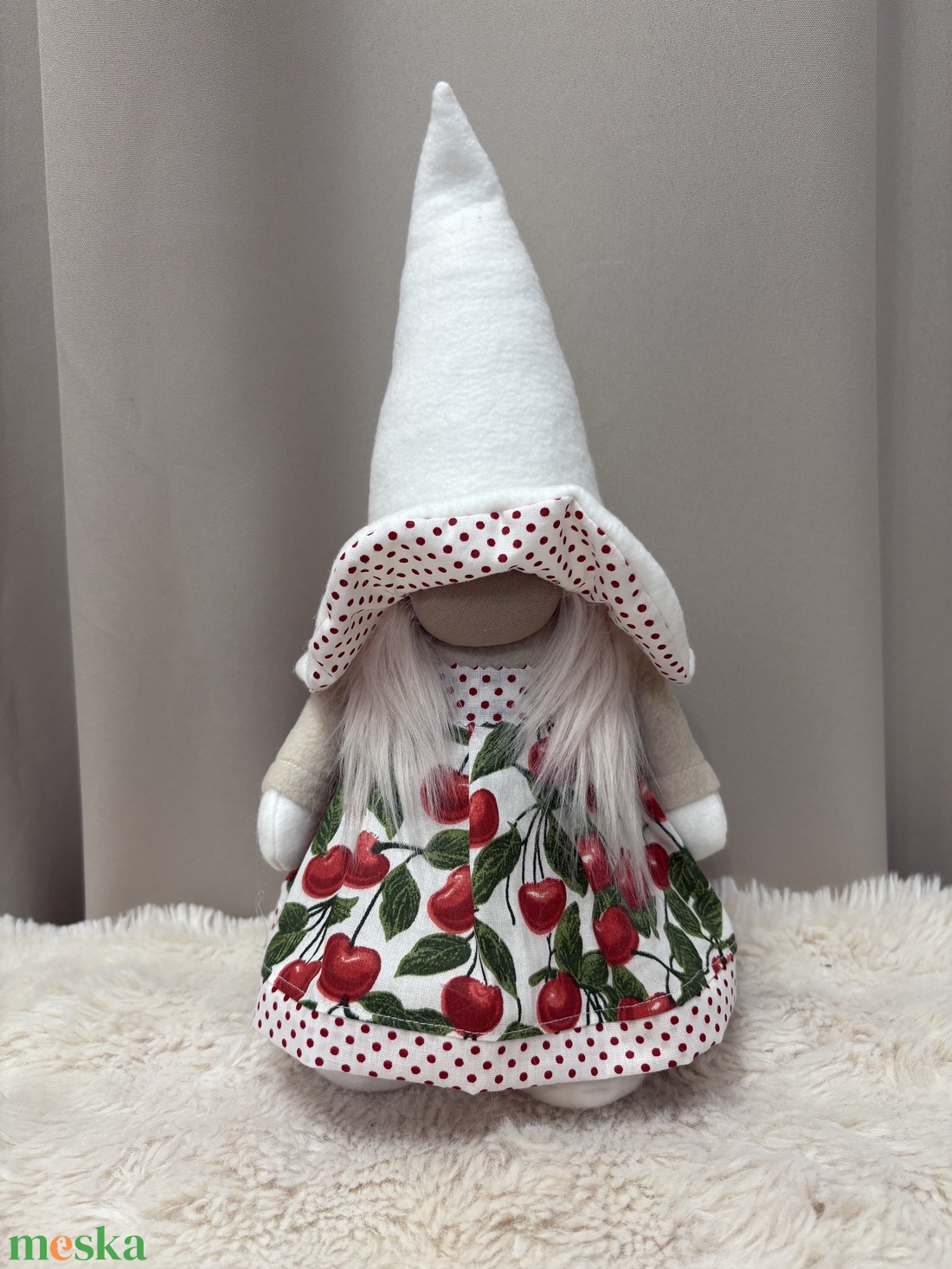 Tavaszi manólány.  - otthon & életmód - dekoráció - manók - Meska.hu