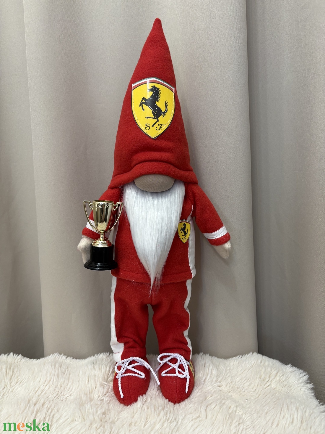 Ferrari manó.  50 cm - otthon & életmód - dekoráció - manók - Meska.hu