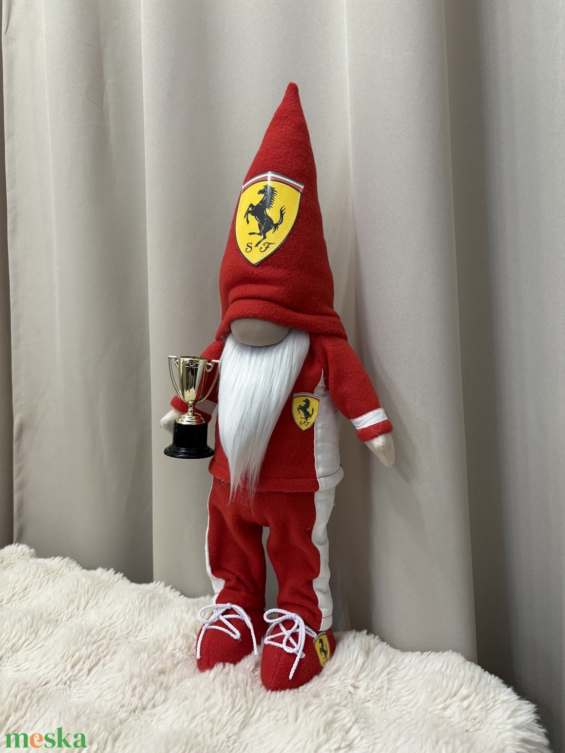 Ferrari manó.  50 cm - otthon & életmód - dekoráció - manók - Meska.hu