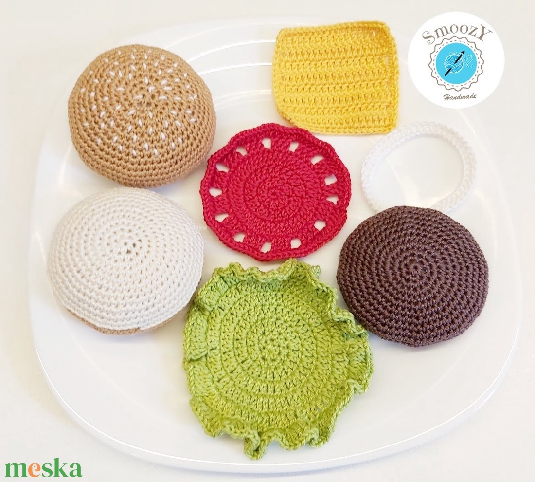 Horgolt hamburger és sült krumpli - játék & sport - szerepjáték - Meska.hu Horgolt hamburger és sült krumpli - játék & sport - szerepjáték - Meska.hu