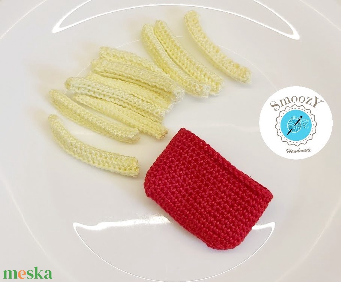 Horgolt hamburger és sült krumpli - játék & sport - szerepjáték - Meska.hu Horgolt hamburger és sült krumpli - játék & sport - szerepjáték - Meska.hu