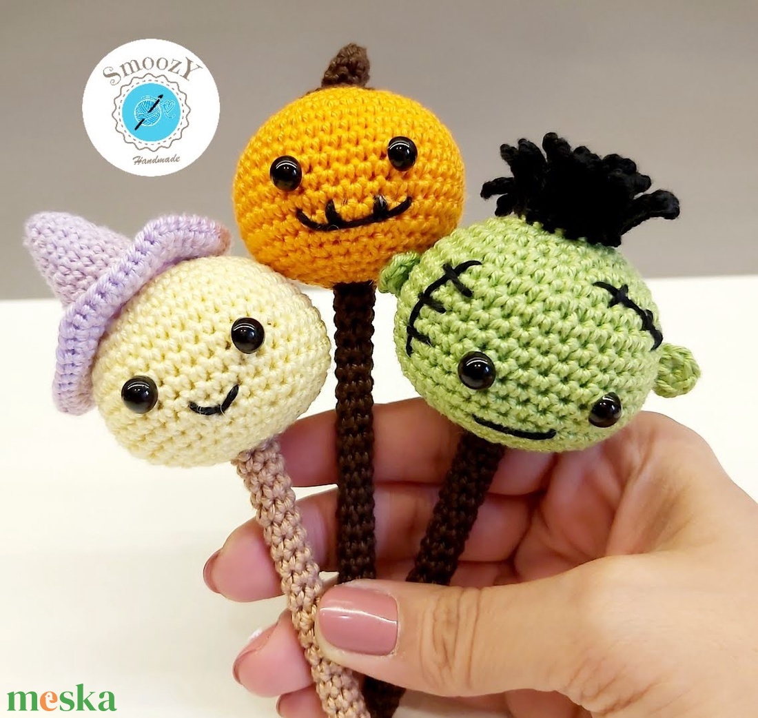 Horgolt Halloween-i édességek minta - otthon & életmód - dekoráció - halloween - halloweeni dekoráció - Meska.hu Horgolt Halloween-i édességek minta - otthon & életmód - dekoráció - halloween - halloweeni dekoráció - Meska.hu