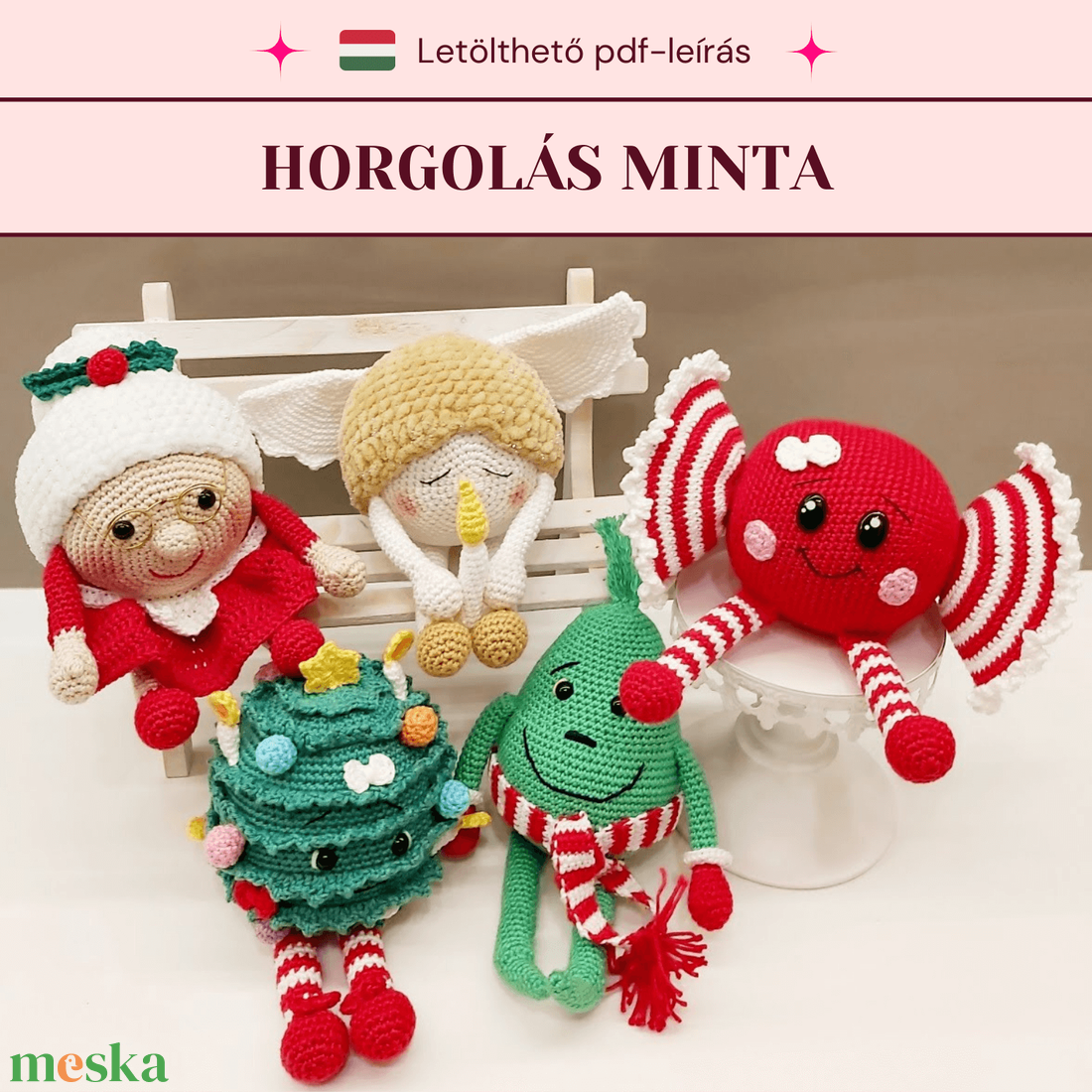 Karácsonyi gömb figurák mintaleírásai csomagban (5db) - karácsony - karácsonyi lakásdekoráció - karácsonyi manók, figurák - Meska.hu Karácsonyi gömb figurák mintaleírásai csomagban (5db) - karácsony - karácsonyi lakásdekoráció - karácsonyi manók, figurák - Meska.hu