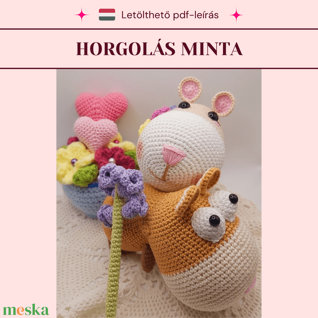 Horgolt szerelmes hörcsögök mintaleírás - játék & sport - plüssállat & játékfigura - más figura - Meska.hu Horgolt szerelmes hörcsögök mintaleírás - játék & sport - plüssállat & játékfigura - más figura - Meska.hu