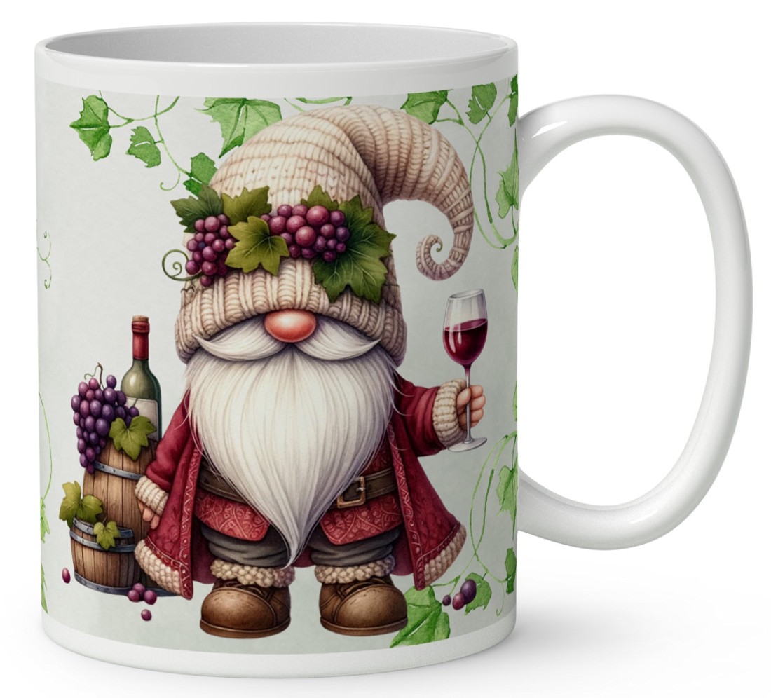 Névvel kérhető - A legjobb borász manó mintás bögre - otthon & életmód - konyhafelszerelés, tálalás - tálalás - bögre & csésze - Meska.hu