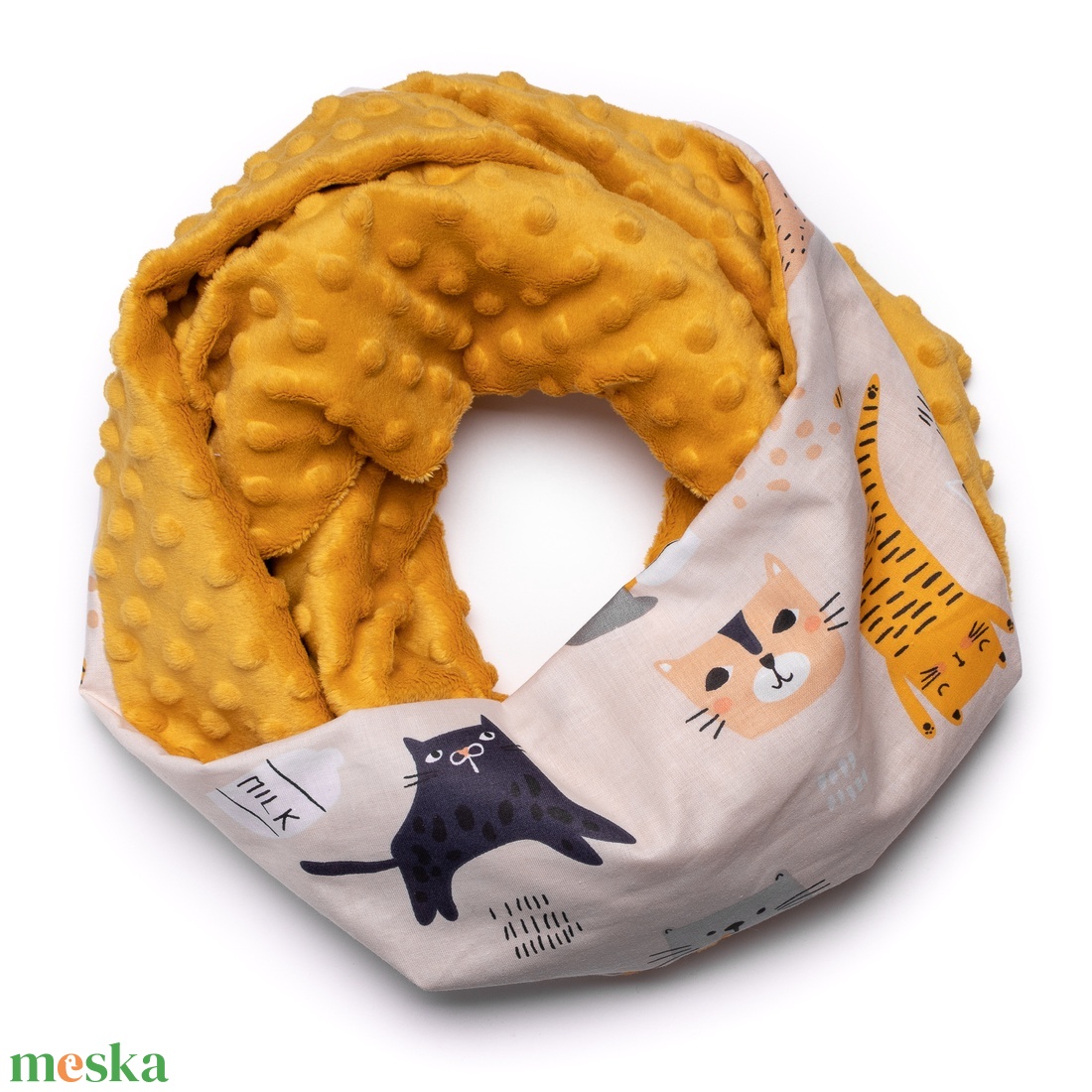 Cicás téli körsál minky polár béléssel - ruha & divat - sál, sapka, kendő - sál - Meska.hu Cicás téli körsál minky polár béléssel - ruha & divat - sál, sapka, kendő - sál - Meska.hu