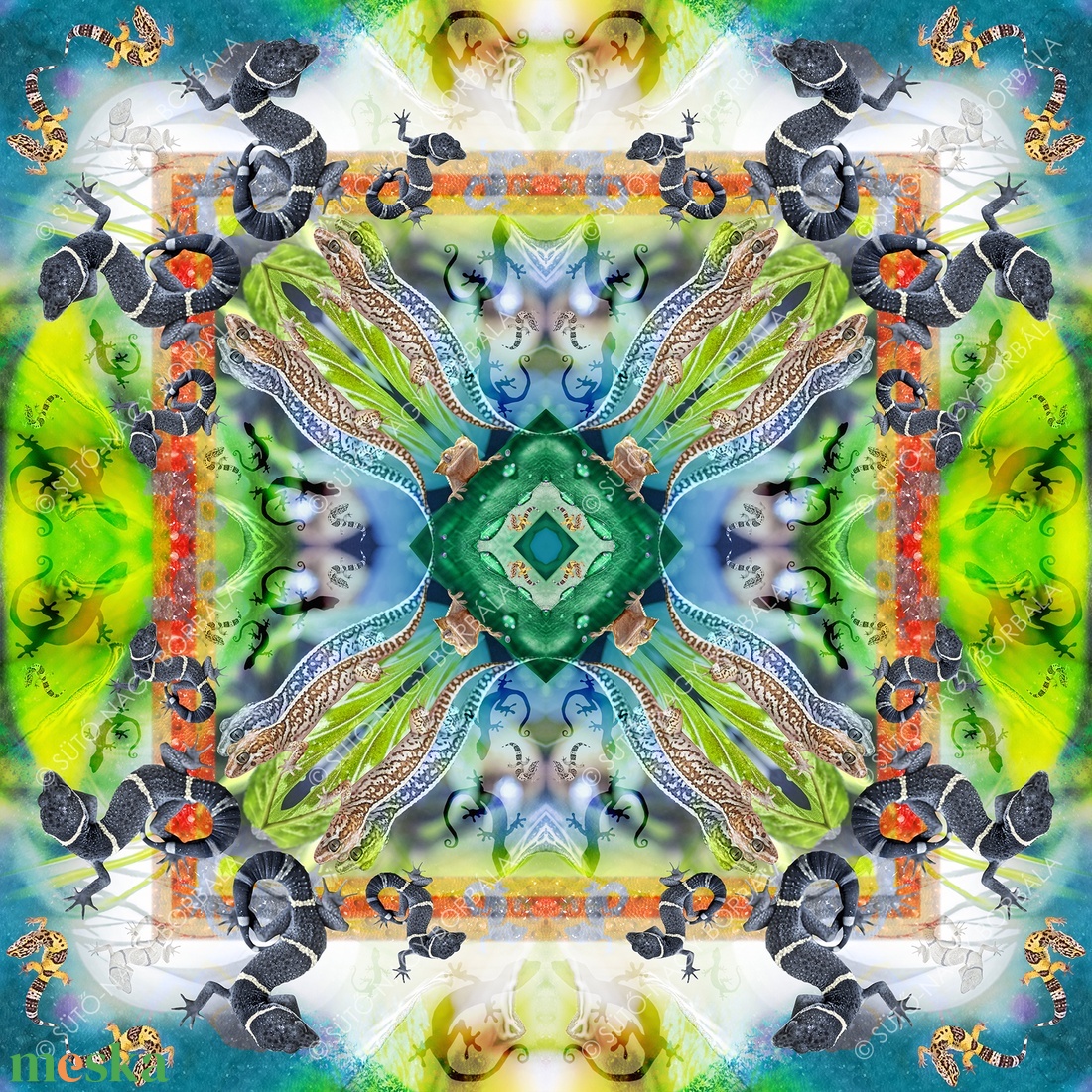 EXOTIKALEIDOSCOPE: GEKKÓK - otthon & életmód - dekoráció - kép & falikép - vászonkép - Meska.hu EXOTIKALEIDOSCOPE: GEKKÓK - otthon & életmód - dekoráció - kép & falikép - vászonkép - Meska.hu