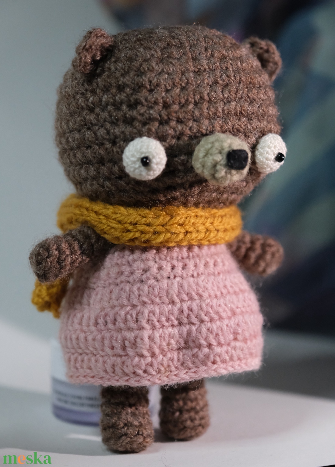 Horgolt Maci - játék & sport - plüssállat & játékfigura - maci - Meska.hu