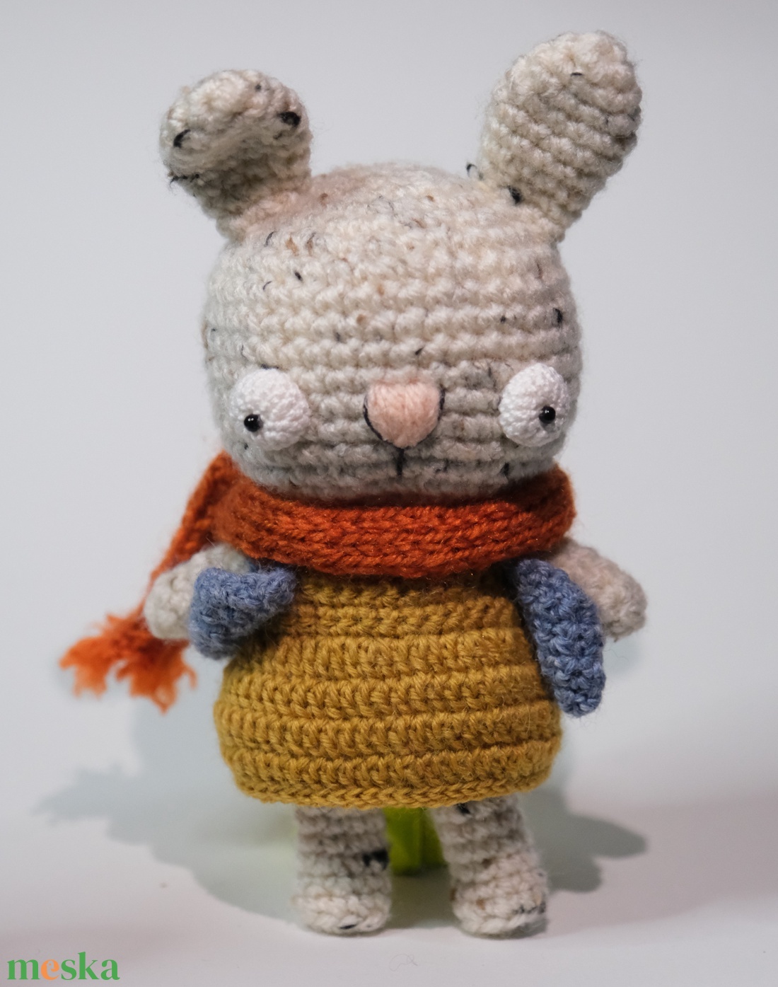 Horgolt Nyuszi - játék & sport - plüssállat & játékfigura - nyuszi - Meska.hu