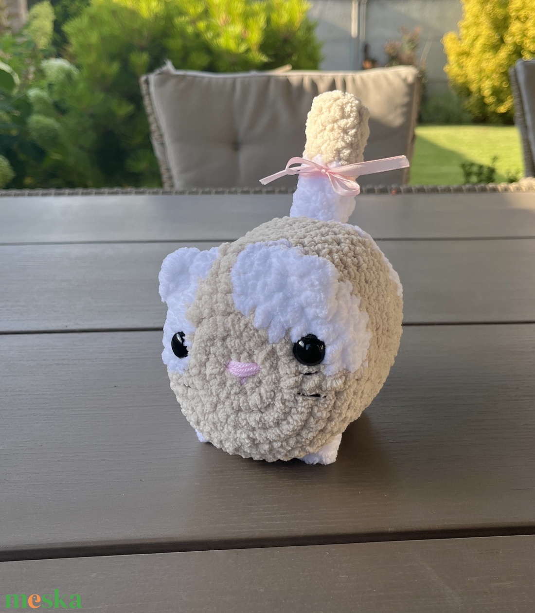 Mochi Cica - kézzel horgolt plüss macska (amigurumi) - játék & sport - plüssállat & játékfigura - cica - Meska.hu Mochi Cica - kézzel horgolt plüss macska (amigurumi) - játék & sport - plüssállat & játékfigura - cica - Meska.hu