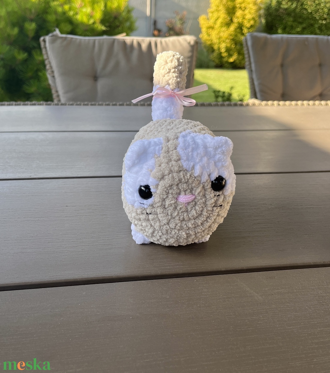 Mochi Cica - kézzel horgolt plüss macska (amigurumi) - játék & sport - plüssállat & játékfigura - cica - Meska.hu Mochi Cica - kézzel horgolt plüss macska (amigurumi) - játék & sport - plüssállat & játékfigura - cica - Meska.hu