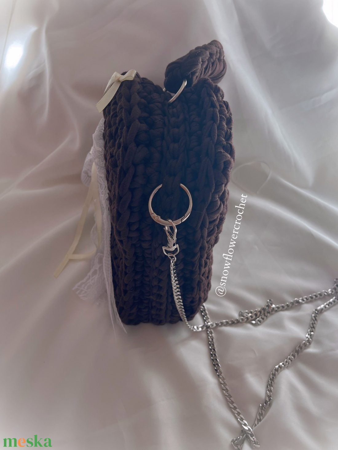 Heartbow Collection horgolt szív táska - coquette, vintage stílus, romantikus - táska & tok - kézitáska & válltáska - válltáska - Meska.hu Heartbow Collection horgolt szív táska - coquette, vintage stílus, romantikus - táska & tok - kézitáska & válltáska - válltáska - Meska.hu