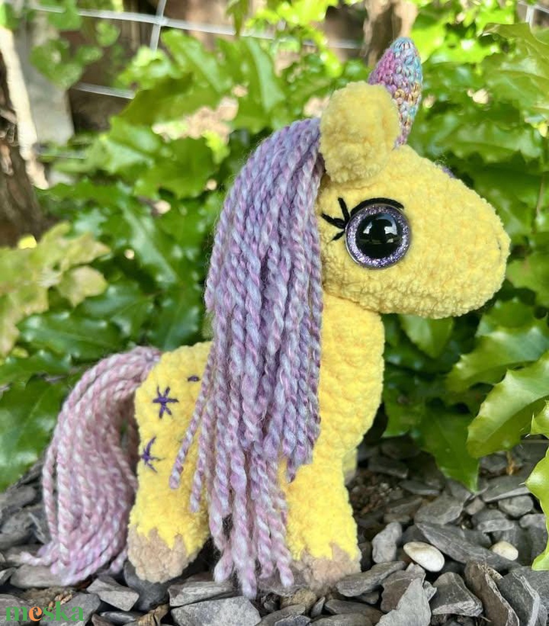 PinkyWinky mini póni unikornis horgolásminta - diy (csináld magad) - szabásminta, útmutató - horgolási minta - Meska.hu