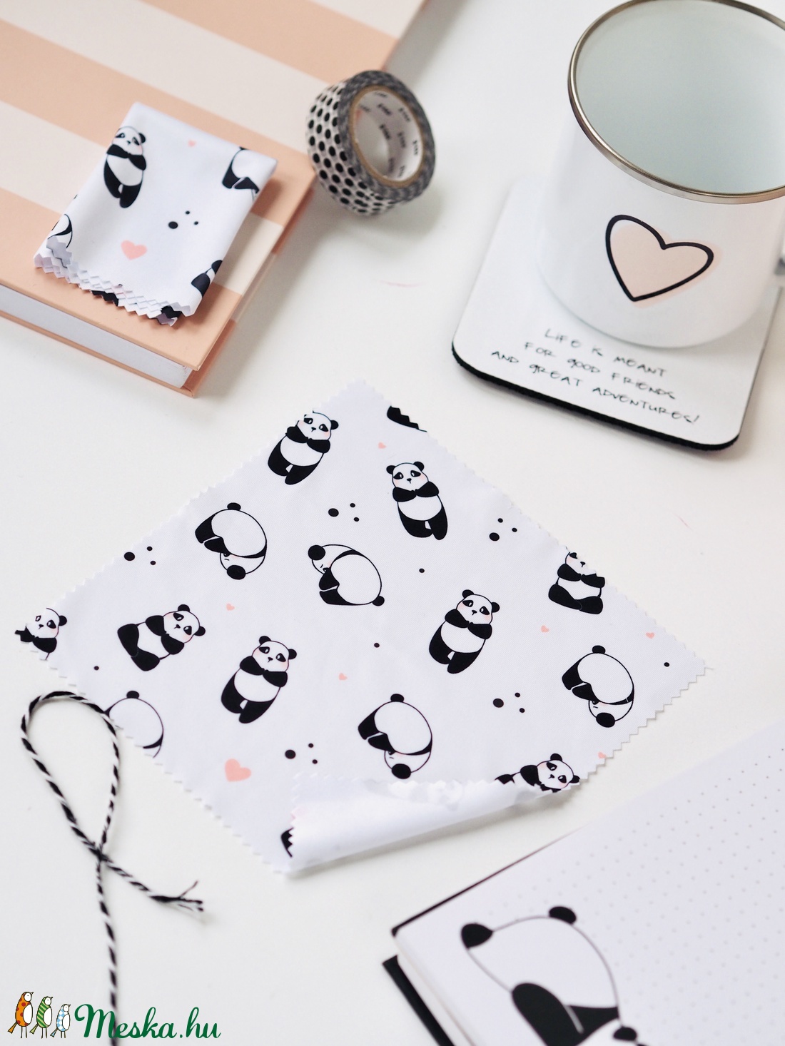 Jógázó panda szemüvegtörlő kendő - táska & tok - Meska.hu Jógázó panda szemüvegtörlő kendő - táska & tok - Meska.hu