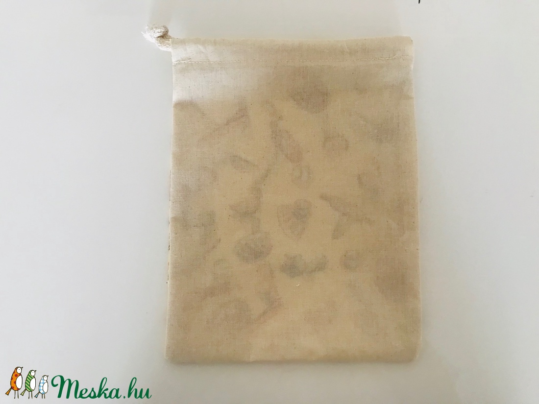 Zsinóros vászonzsák - péksütis -  - Meska.hu