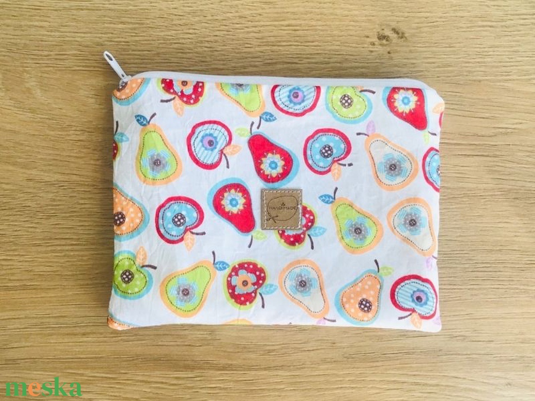 Cipzáros újratasak - gyümölcsös - táska & tok - uzsonna- & ebéd tartó - ebéd tasak, doboz - Meska.hu