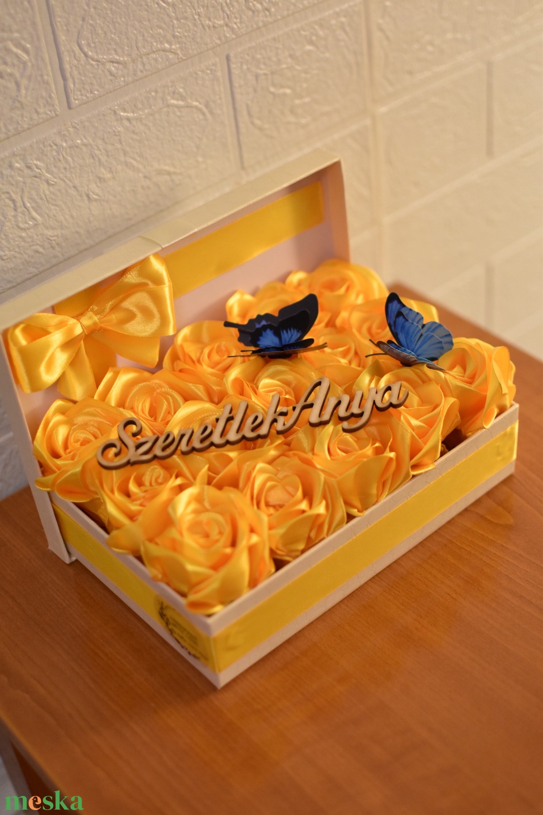 Örök Rózsabox - otthon & életmód - dekoráció - asztal és polc dekoráció - díszdoboz - Meska.hu