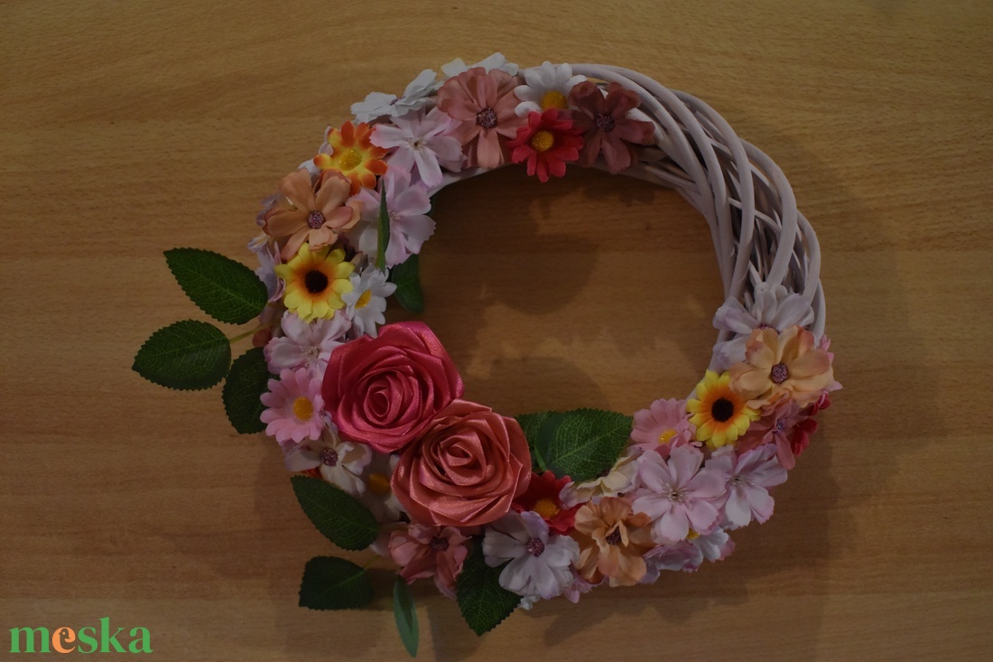 Tavaszi, nyári ajtódísz  - otthon & életmód - dekoráció - ajtó- és ablak dekoráció - ajtódísz & kopogtató - Meska.hu