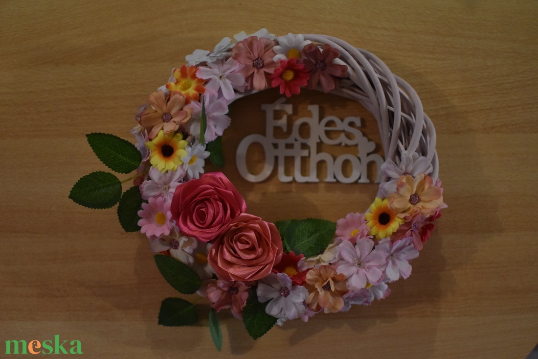 Tavaszi, nyári ajtódísz  - otthon & életmód - dekoráció - ajtó- és ablak dekoráció - ajtódísz & kopogtató - Meska.hu