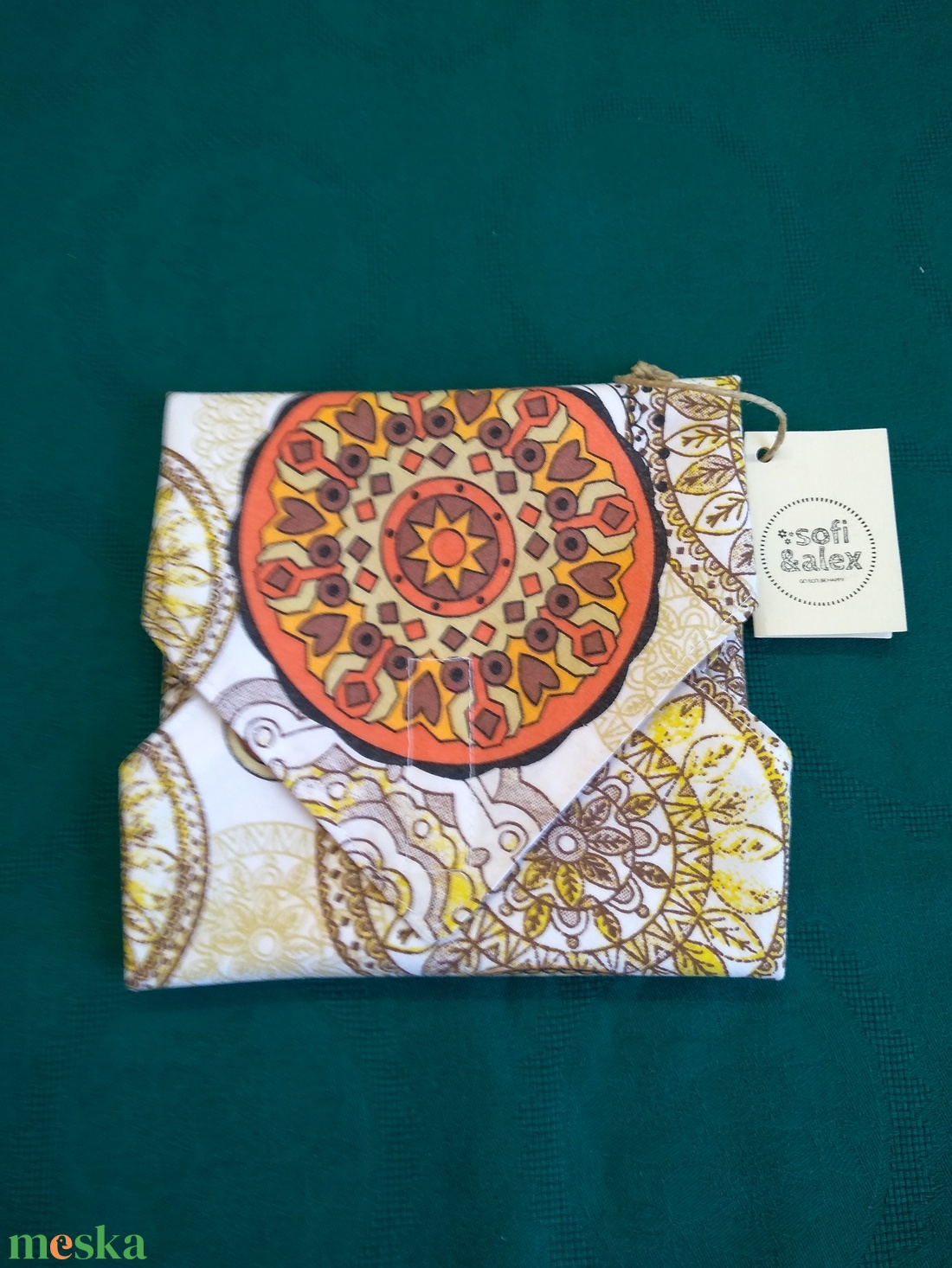 Textil szalvéta, felnőtteknek is - táska & tok - uzsonna- & ebéd tartó - szendvics csomagoló - Meska.hu