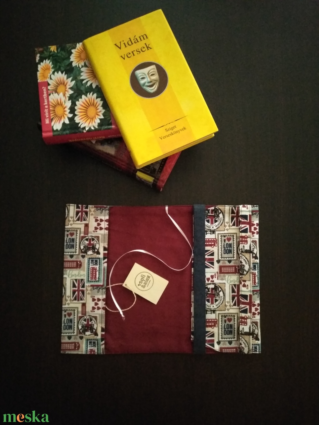 Textil könyvborító - otthon & életmód - papír, írószer - könyv- és füzetborító - Meska.hu Textil könyvborító - otthon & életmód - papír, írószer - könyv- és füzetborító - Meska.hu