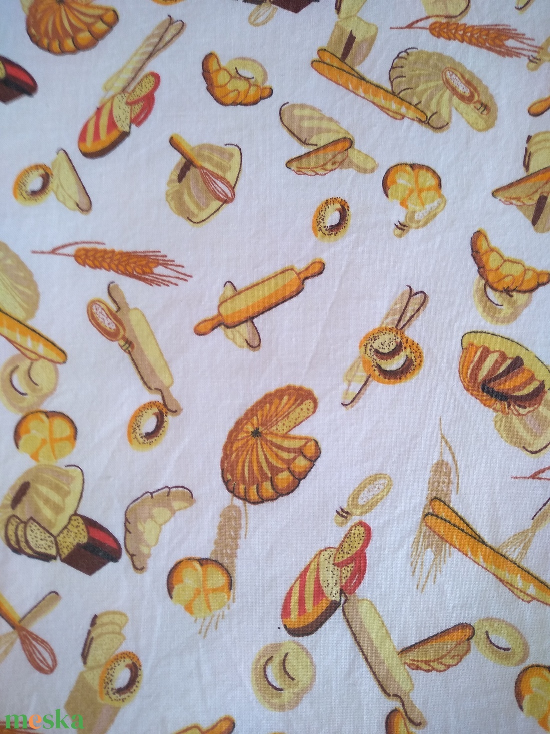 Kenyeres, süteményes zsák PUL béléssel - táska & tok - bevásárlás & shopper táska - kenyeres zsák - Meska.hu