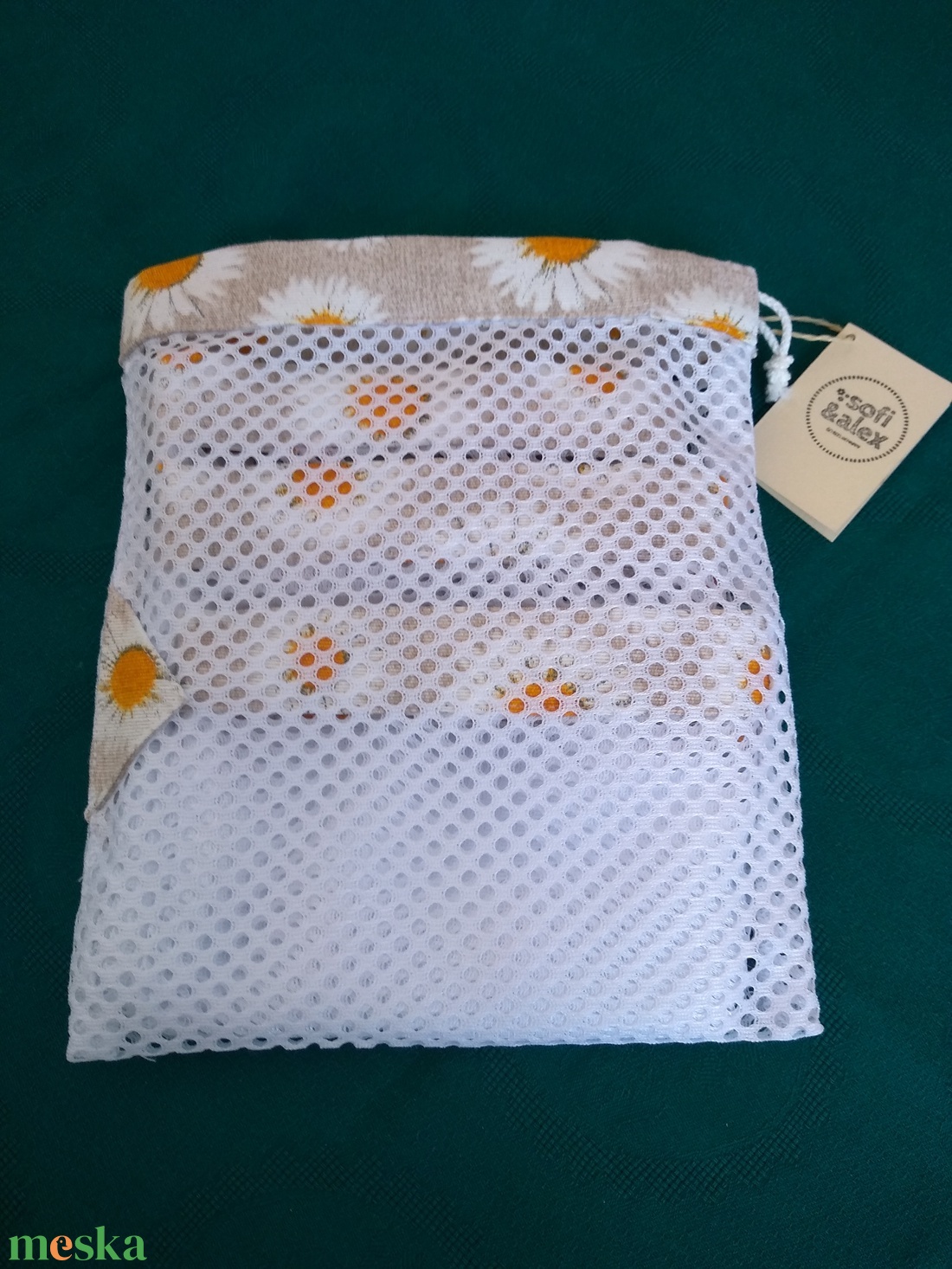 Margaréta mintás zöldséges, gyümölcsös zsákok - táska & tok - bevásárlás & shopper táska - zöldség/gyümölcs zsák - Meska.hu