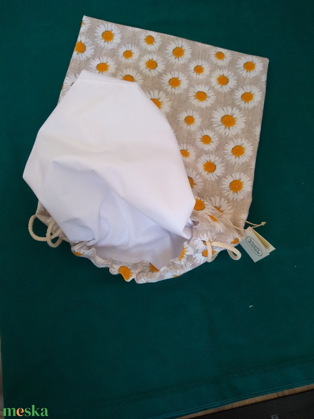 Margaréta mintás zöldséges, gyümölcsös zsákok - táska & tok - bevásárlás & shopper táska - zöldség/gyümölcs zsák - Meska.hu