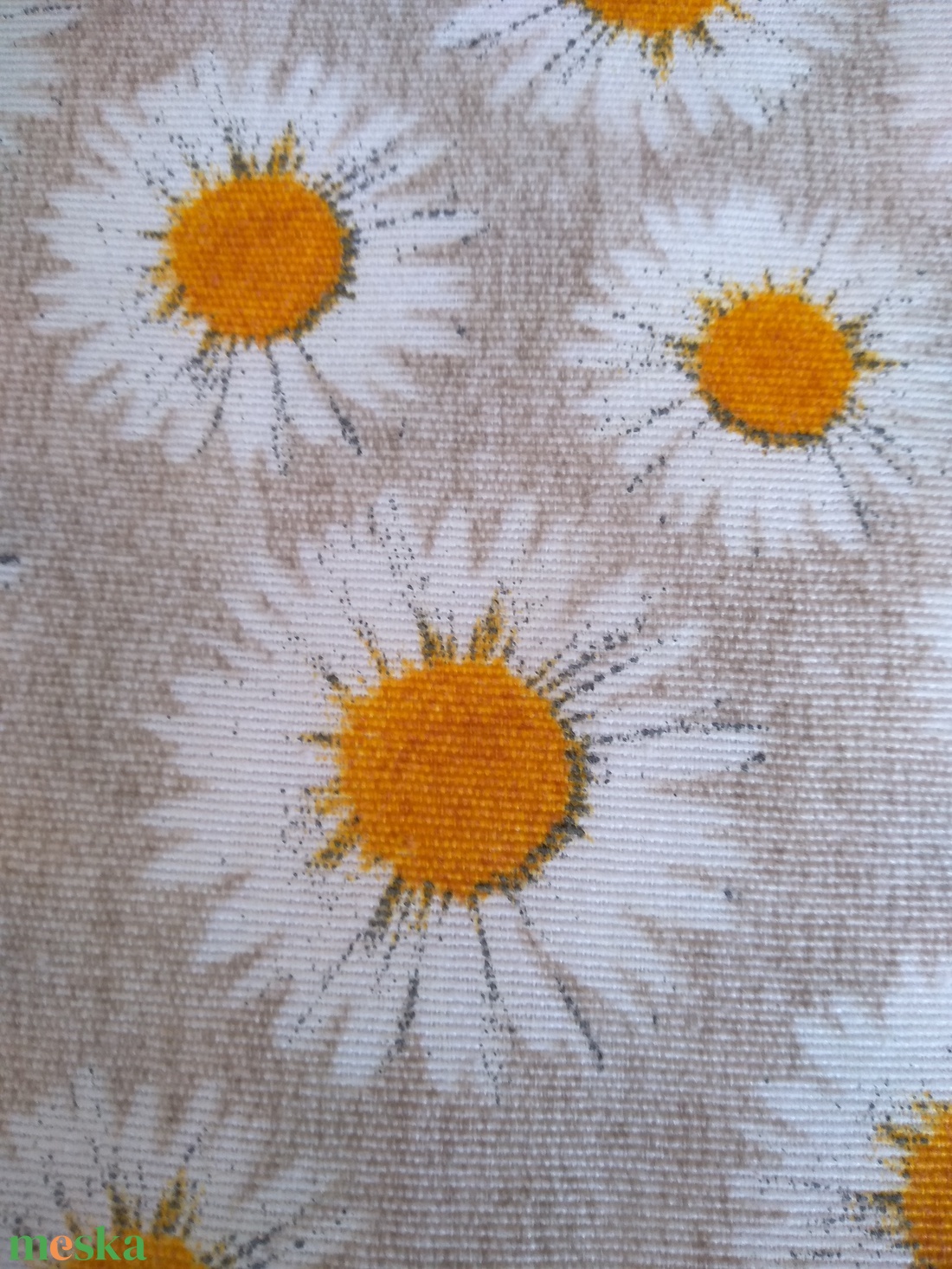 Margaréta mintás kenyeres, süteményes zsák - táska & tok - bevásárlás & shopper táska - kenyeres zsák - Meska.hu