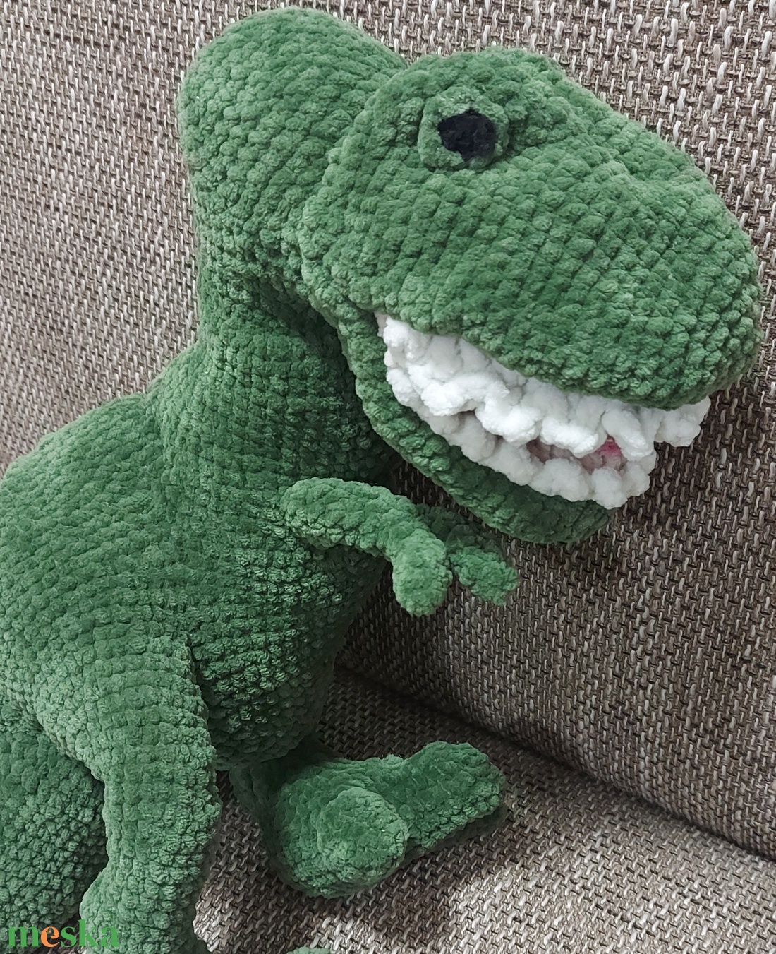 Horgolt Dínó (T-rex) - játék & sport - plüssállat & játékfigura - plüss dínók - Meska.hu Horgolt Dínó (T-rex) - játék & sport - plüssállat & játékfigura - plüss dínók - Meska.hu