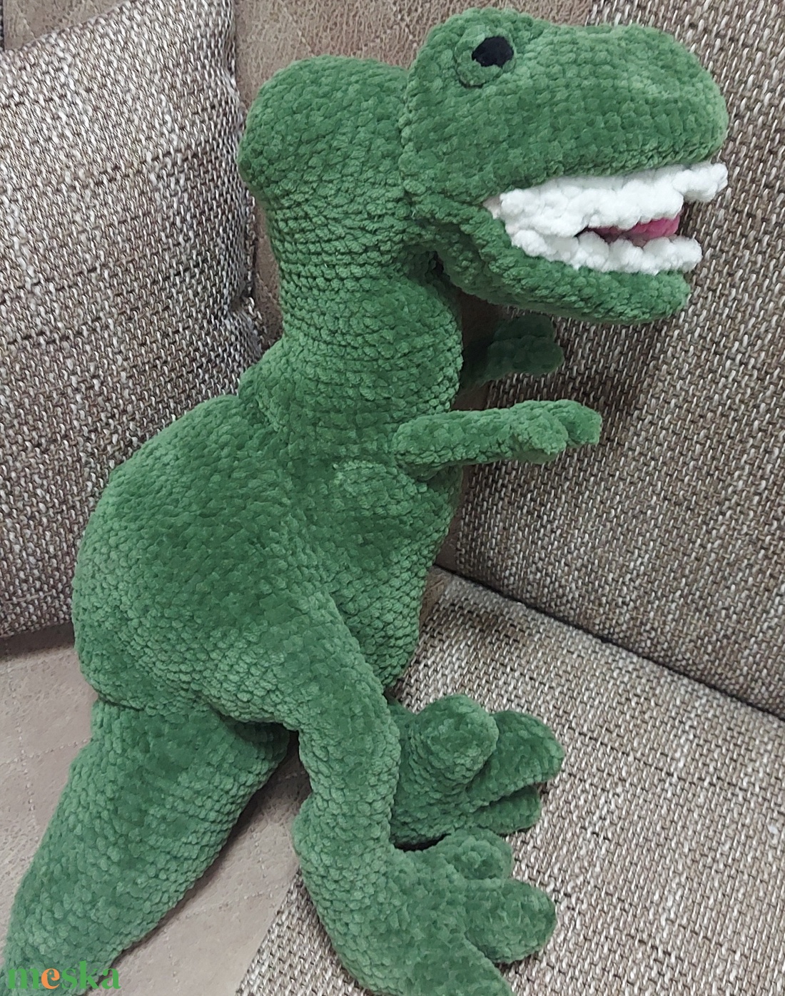 Horgolt Dínó (T-rex) - játék & sport - plüssállat & játékfigura - plüss dínók - Meska.hu Horgolt Dínó (T-rex) - játék & sport - plüssállat & játékfigura - plüss dínók - Meska.hu