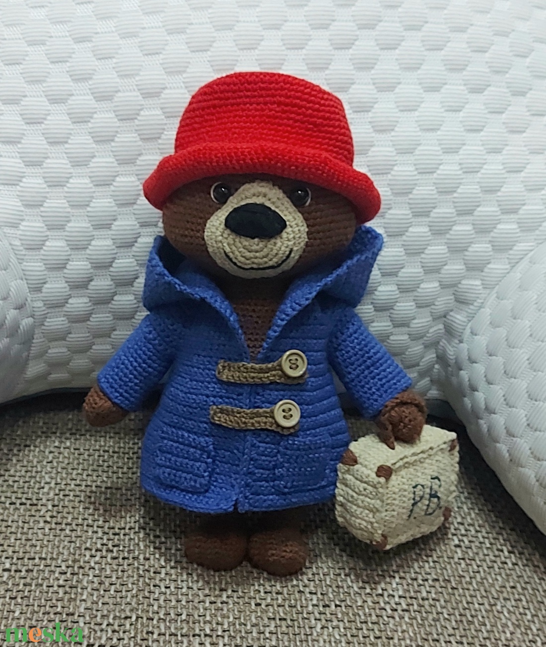 Horgolt Paddington Maci - játék & sport - plüssállat & játékfigura - maci - Meska.hu Horgolt Paddington Maci - játék & sport - plüssállat & játékfigura - maci - Meska.hu