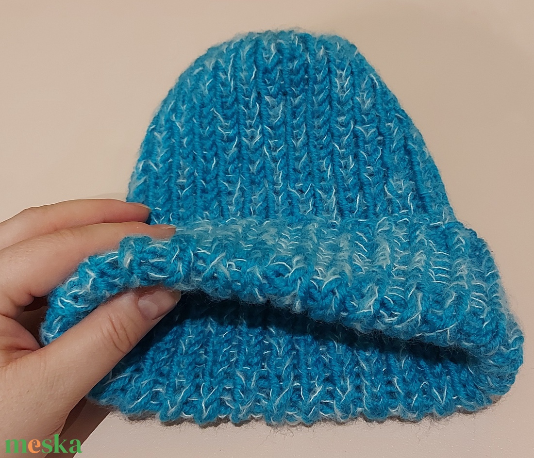 Kötött sapka - ruha & divat - sál, sapka, kendő - sapka - Meska.hu