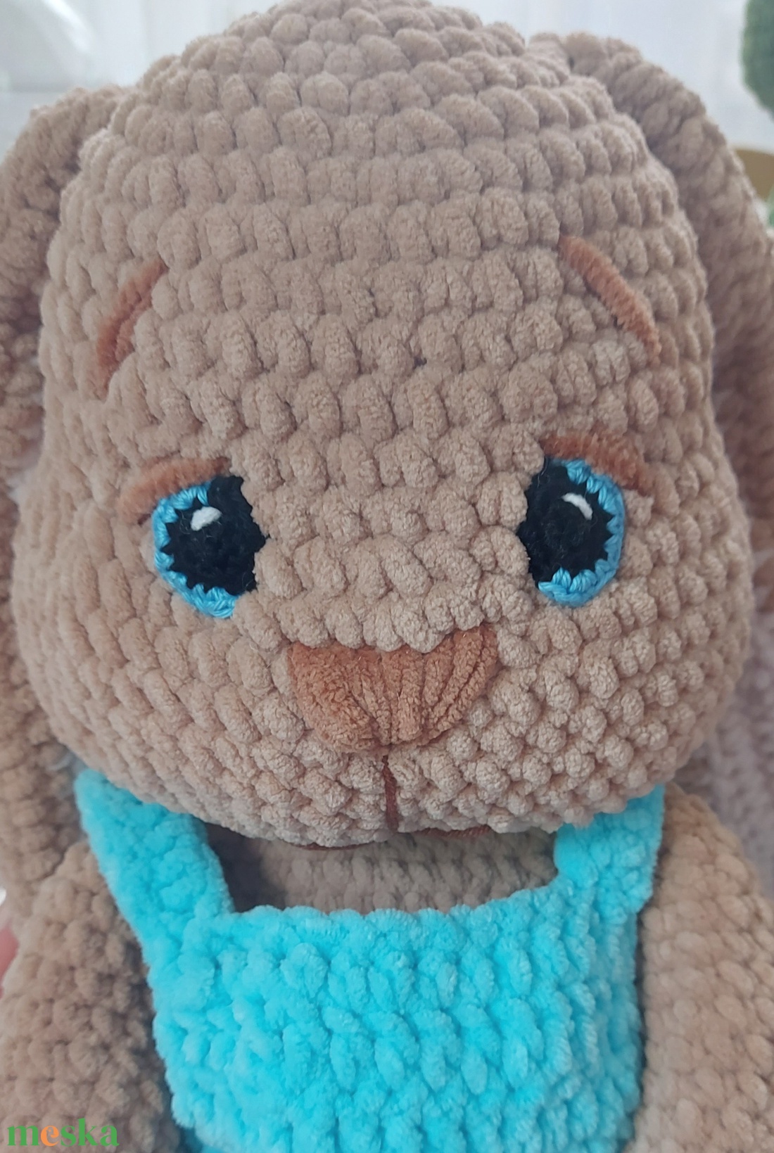 Horgolt Nyuszi - játék & sport - plüssállat & játékfigura - nyuszi - Meska.hu