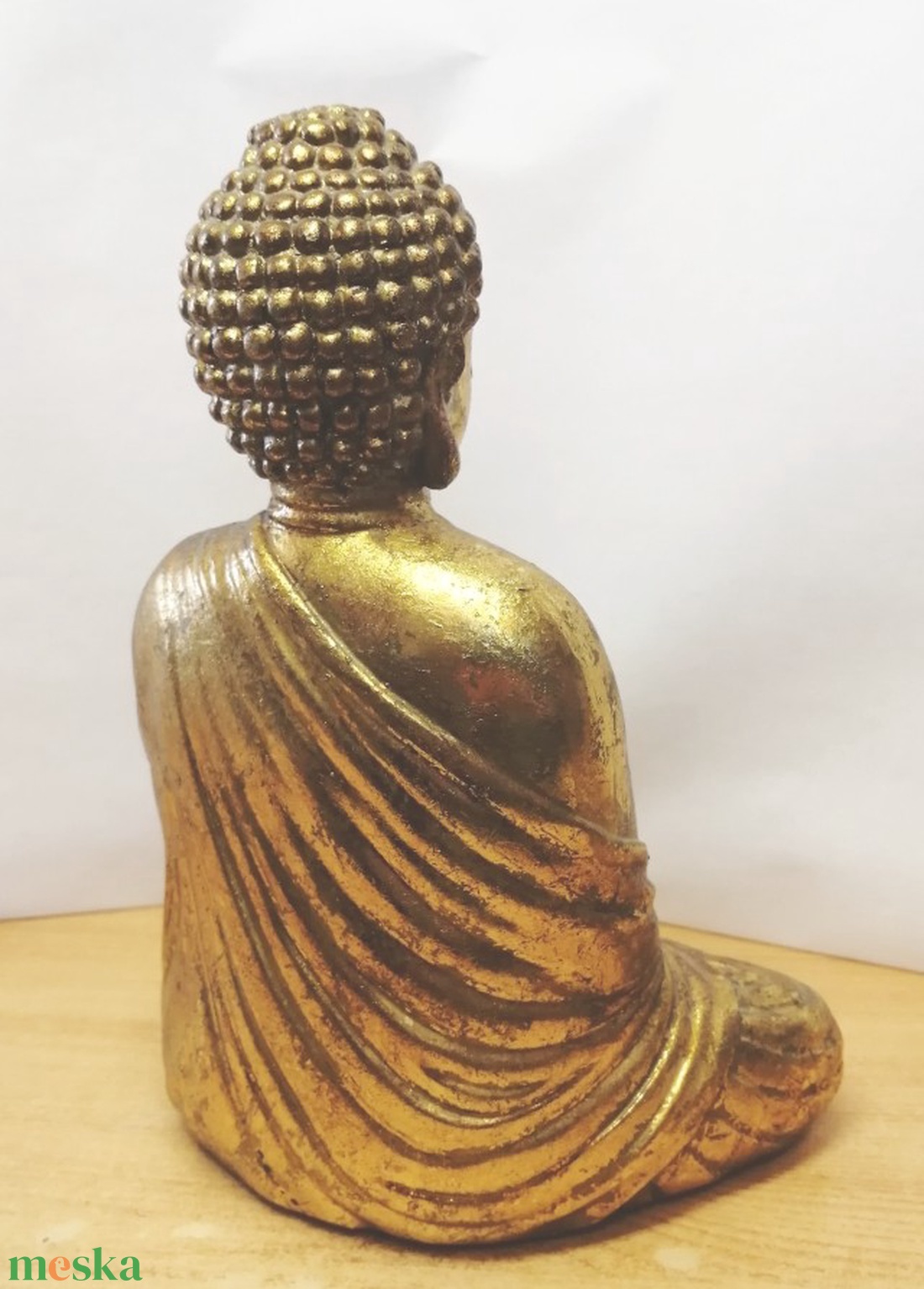 Aranyozott meditáló Buddha kerámia szobor. Értékes ritkaság - művészet - szobor - kerámia - Meska.hu Aranyozott meditáló Buddha kerámia szobor. Értékes ritkaság - művészet - szobor - kerámia - Meska.hu