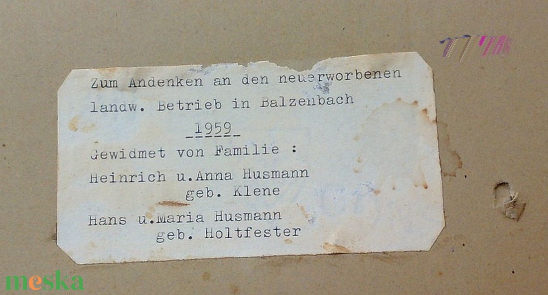 Régiség tájkép Németországból. Fr. Sihier: Balzenbach vidéki Falusi házak - művészet - festmény - olajfestmény - Meska.hu Régiség tájkép Németországból. Fr. Sihier: Balzenbach vidéki Falusi házak - művészet - festmény - olajfestmény - Meska.hu