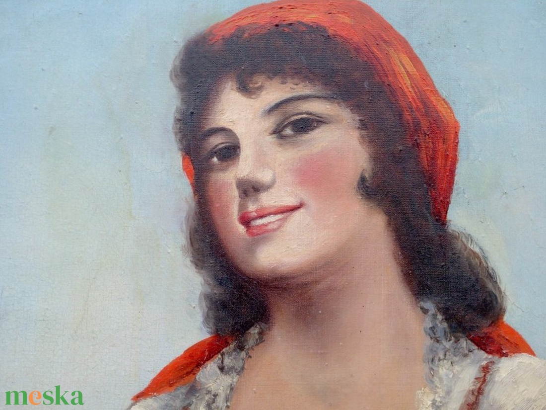 Marokszedő leány biedermeier stílusú olaj-vászon festmény keretezve - művészet - festmény - olajfestmény - Meska.hu Marokszedő leány biedermeier stílusú olaj-vászon festmény keretezve - művészet - festmény - olajfestmény - Meska.hu