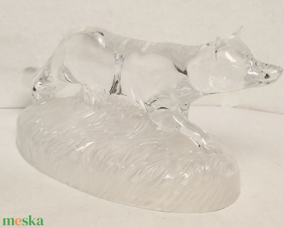 Kristály róka szobor mattított talapzaton. A Francia Cristal d'Arques manufaktúrából - otthon & életmód - dekoráció - dísztárgy - Meska.hu Kristály róka szobor mattított talapzaton. A Francia Cristal d'Arques manufaktúrából - otthon & életmód - dekoráció - dísztárgy - Meska.hu
