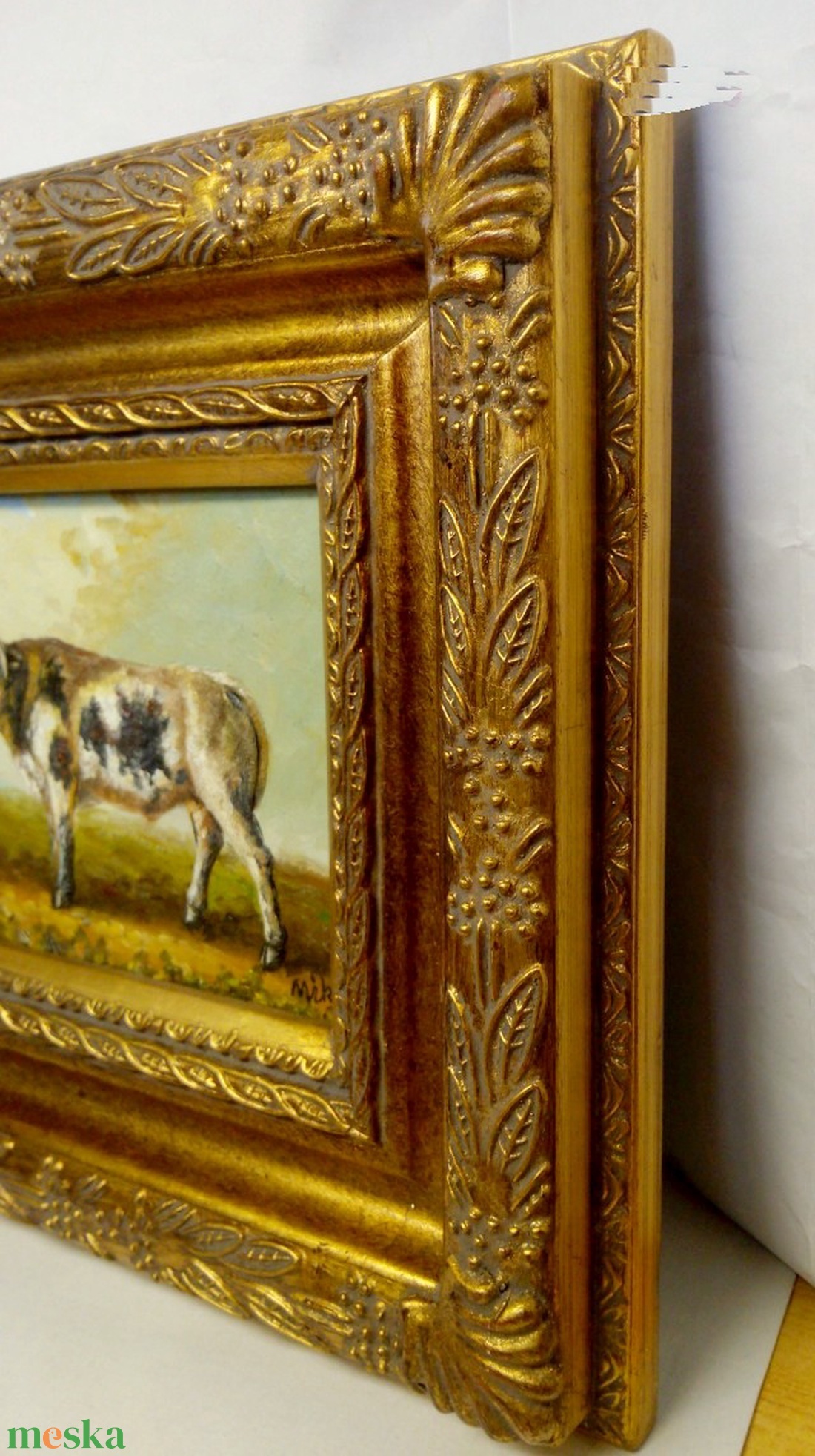 Portré a bocik királyáról modern realista stílusú festmény keretezve deszkán - művészet - festmény - olajfestmény - Meska.hu Portré a bocik királyáról modern realista stílusú festmény keretezve deszkán - művészet - festmény - olajfestmény - Meska.hu