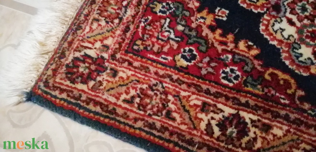 Ajtó elé való Tabriz, kis méretű kézi csomózású vastag tömött gyapjúszőnyeg - otthon & életmód - lakástextil - szőnyeg - szövött szőnyeg - Meska.hu Ajtó elé való Tabriz, kis méretű kézi csomózású vastag tömött gyapjúszőnyeg - otthon & életmód - lakástextil - szőnyeg - szövött szőnyeg - Meska.hu